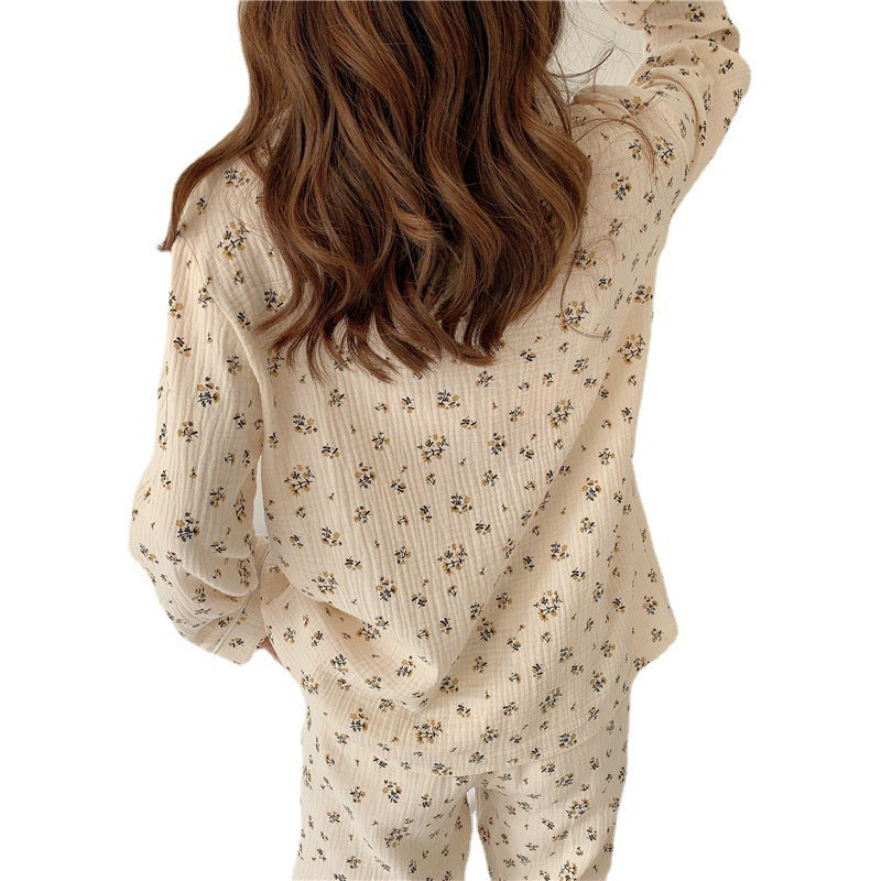 Pyjama 100% coton - Flore d'Automne