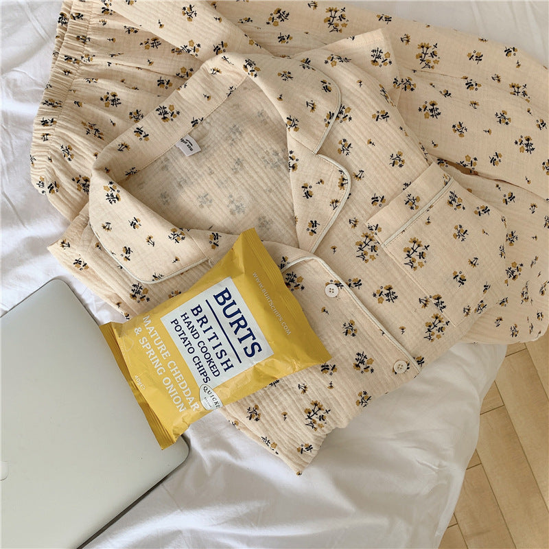 Pyjama 100% coton - Flore d'Automne